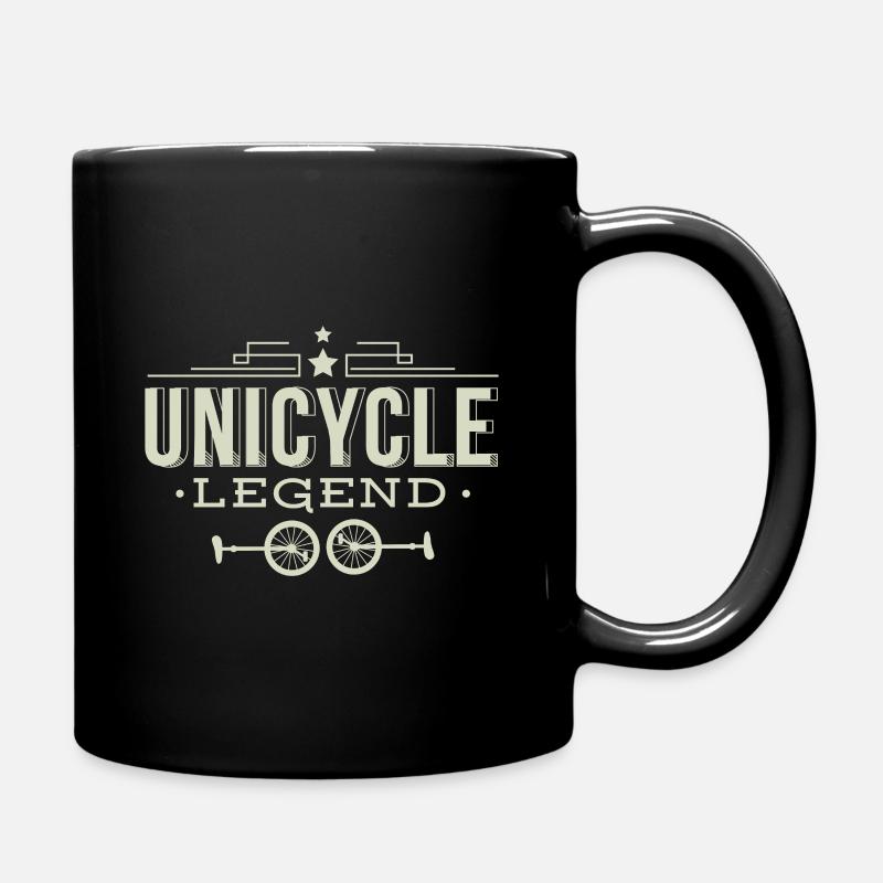 Monocycle légende monocycle drôle - Mug uni - noir