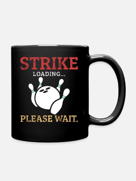 Quilles de bowling bowling - Mug uni - noir