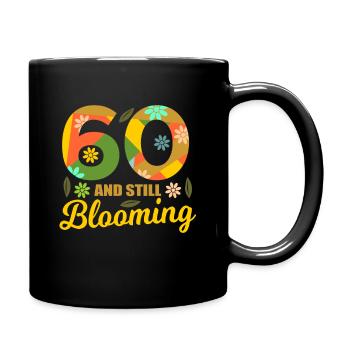 60th birthday 60 years old 60th party gift 196th - Full Colour Mug - black - Right