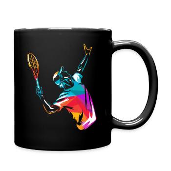 Tennis Sport Cadeau - Mug uni - noir - Droite