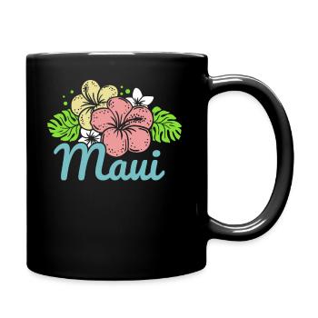 Maui Hawaii - Mug uni - noir - Droite