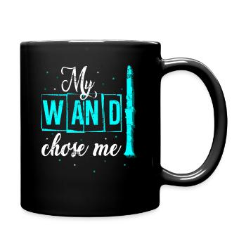Klarinette - Tasse einfarbig - Schwarz - Rechts