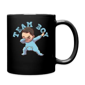 Équipe de révélation de genre garçon - Mug uni - noir - Droite