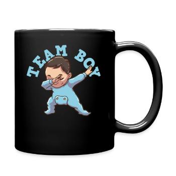 Équipe de révélation de genre garçon - Mug uni - noir - Droite