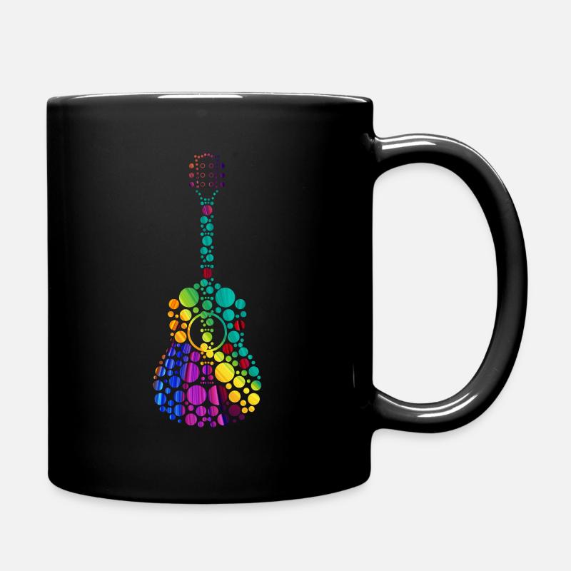 Guitare guitare électrique - Mug uni - noir
