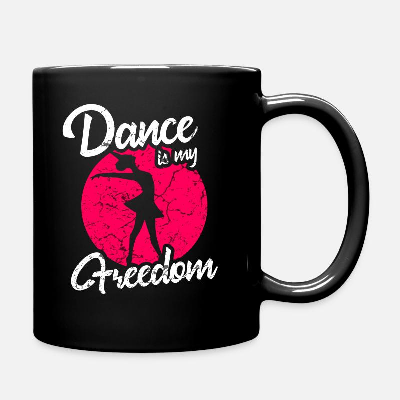 Tanzen Ballett - Tasse einfarbig - Schwarz