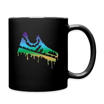 shoe - Full Colour Mug - black - Right