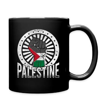 Palestine nation - Full Colour Mug - black - Right