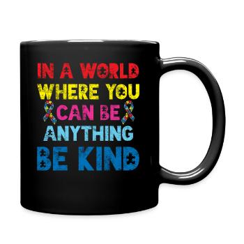 autism - Full Colour Mug - black - Right