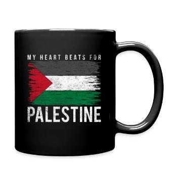 Palestine - Mug uni - noir - Droite