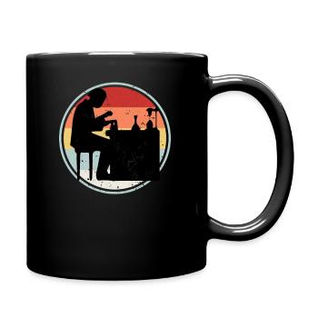 Microbiologist VINTAGE COLLECTION - Tasse einfarbig - Schwarz - Rechts