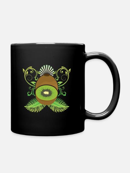 Kiwi - Mug uni - noir