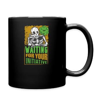 Pen and Paper RPG GAMER Dés Dice role playing - Mug uni - noir - Droite