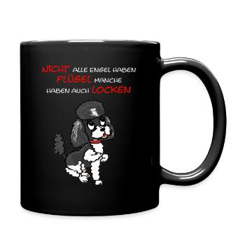Not all angels have wings - Full Colour Mug - black - Right