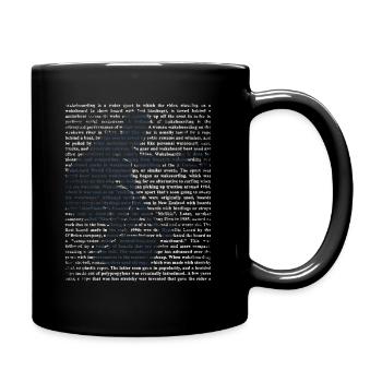 Wakeboard - Mug uni - noir - Droite