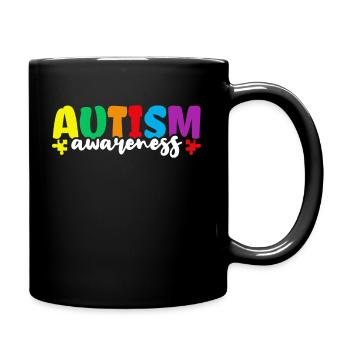 Autisme - Mug uni - noir - Droite