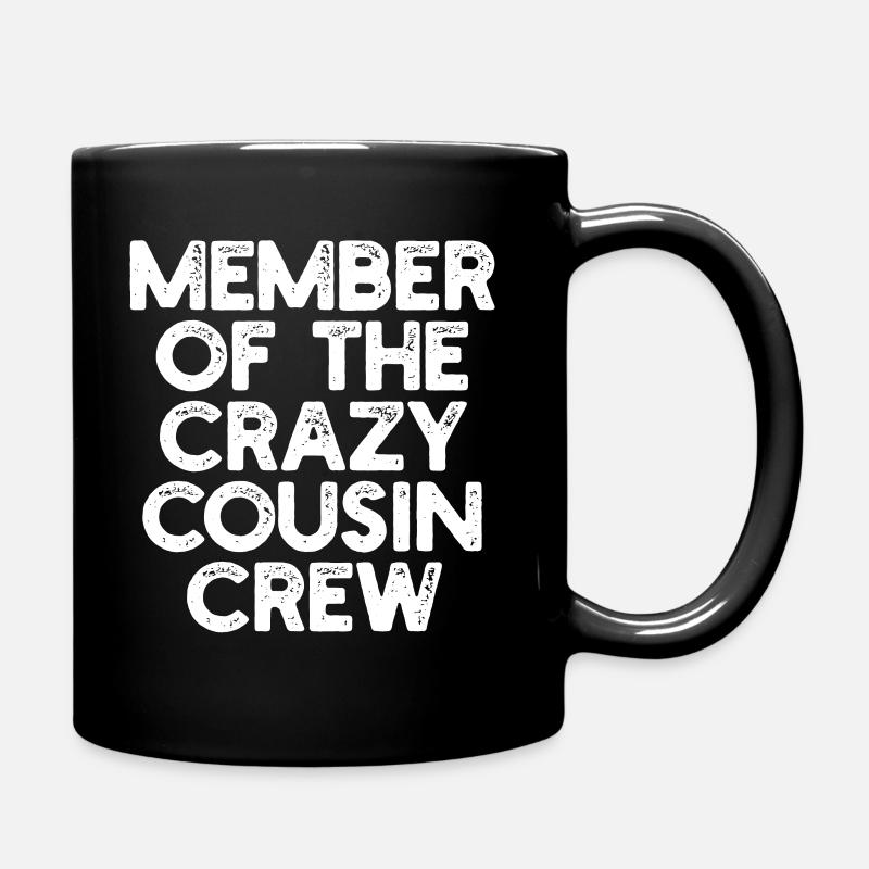 Cousins - Tasse einfarbig - Schwarz