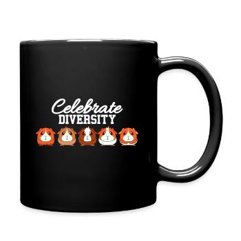 Cochons d'Inde - Mug uni - noir - Droite
