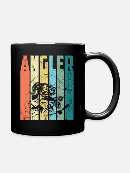 ANGLER - Tasse einfarbig - Schwarz