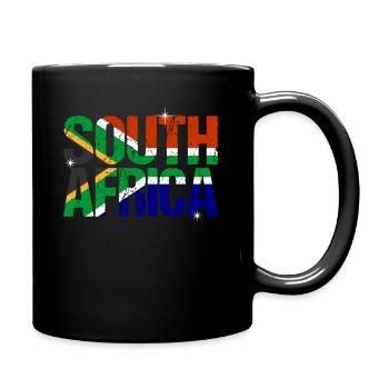 Afrique du sud - Mug uni - noir - Droite