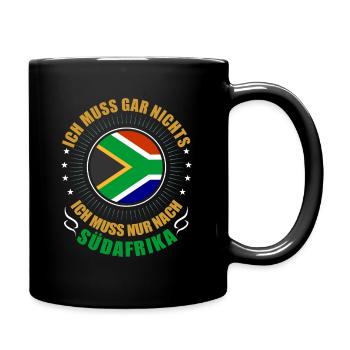 Idée cadeau chemise République d'Afrique du Sud - Mug uni - noir - Droite