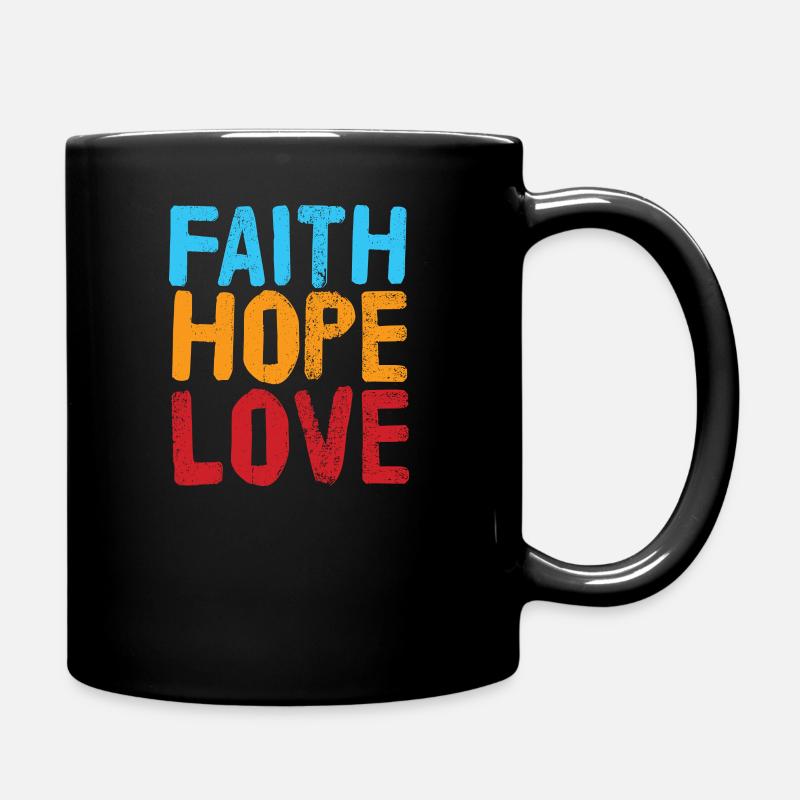 Jesus - Full Colour Mug - black