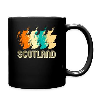Scotland - Full Colour Mug - black - Right