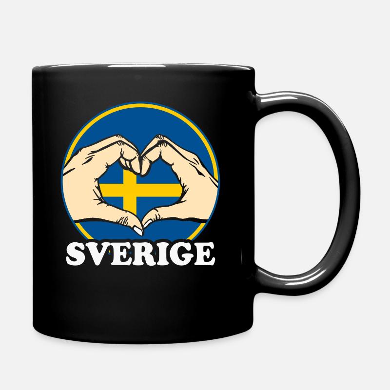 Suède - Mug uni - noir
