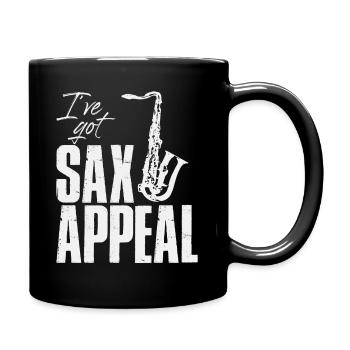 I've got Sax Appeal - Tasse einfarbig - Schwarz - Rechts