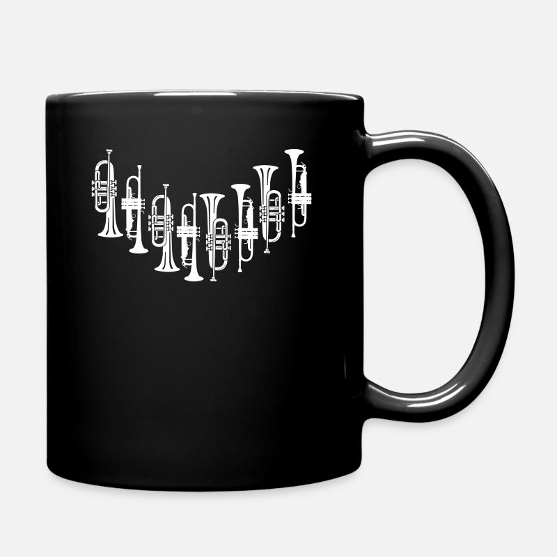 Instrument de musique trompette - Mug uni - noir