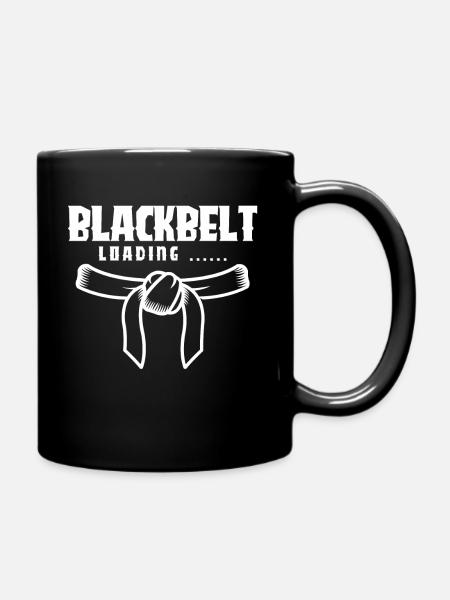 Chargement de la ceinture noire - Mug uni - noir