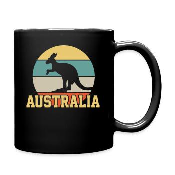 Australia - Full Colour Mug - black - Right