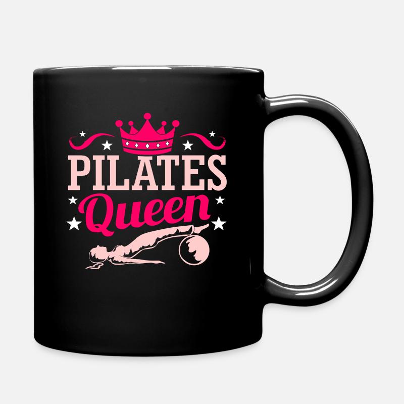 Pilates - Tasse einfarbig - Schwarz