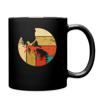 Climb - Full Colour Mug - black - Right