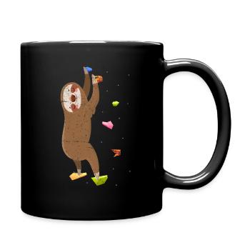 Grimpeur de paresseux grimpant - Mug uni - noir - Droite