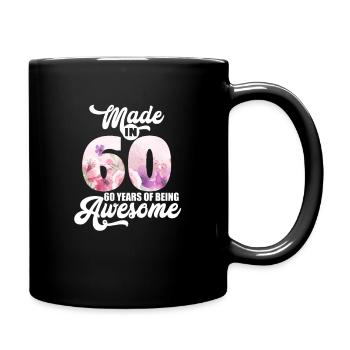 1960 60 ans 60 ans de millésime Cadeau - Mug uni - noir - Droite