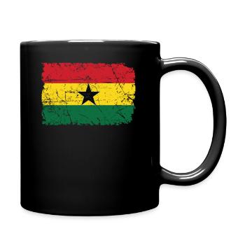 Ghana - Mug uni - noir - Droite