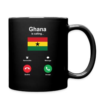 Ghana - Full Colour Mug - black - Right