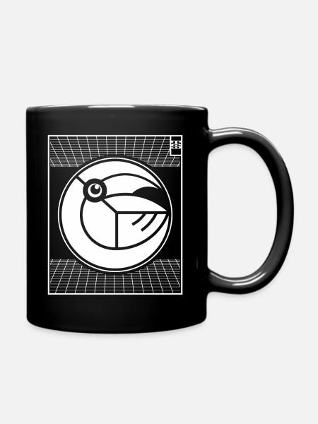 Toucan (bird) - Full Colour Mug - black