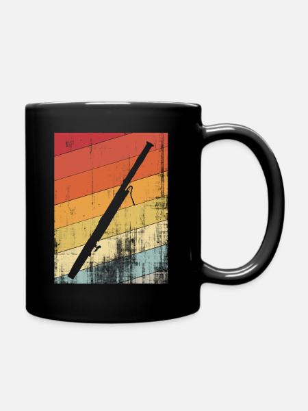 musicien instrument basson - Mug uni - noir
