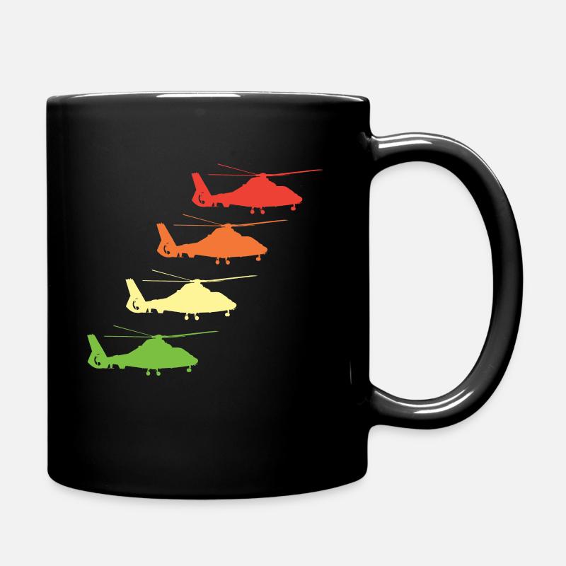 Hélicoptère Pilote Cadeau I hélicoptère - Mug uni - noir