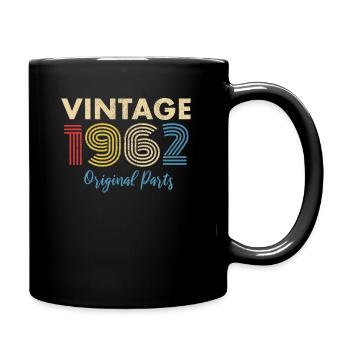 Cadeau vintage pour les personnes nées en 1962 - Mug uni - noir - Droite