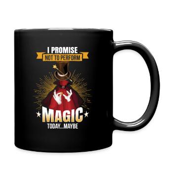 Tour de magie jeu de cartes magie - Mug uni - noir - Droite