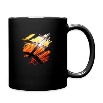basketball - Full Colour Mug - black - Right