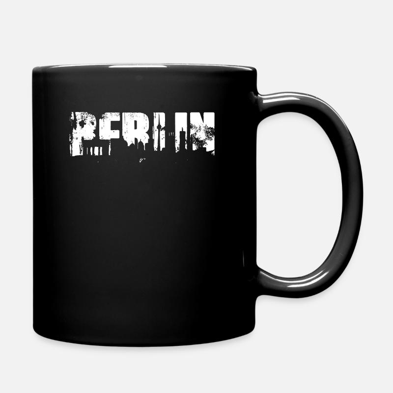 Berlin - Tasse einfarbig - Schwarz