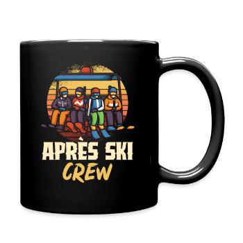 Équipe de ski Apres - Mug uni - noir - Droite