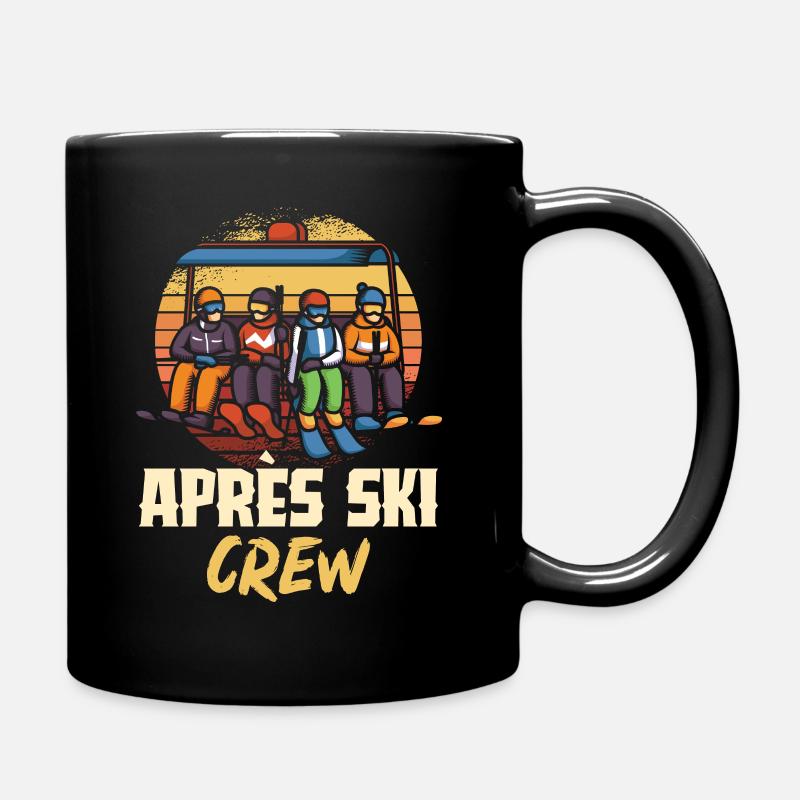 Équipe de ski Apres - Mug uni - noir