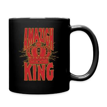 amazighh king kabylie maroc algerie - Mug uni - noir - Droite