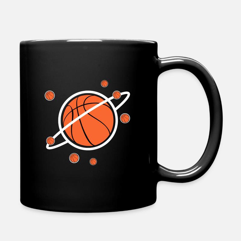 Basketball - Tasse einfarbig - Schwarz
