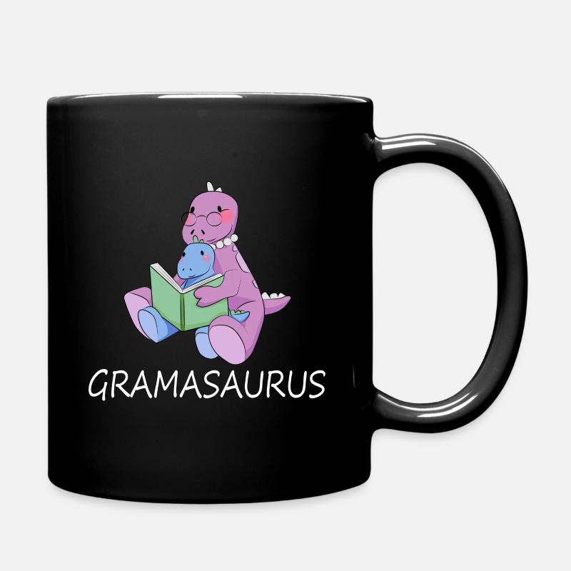 Gramasaurus grand-mère Tyrannosaurus TRex - Mug uni - noir
